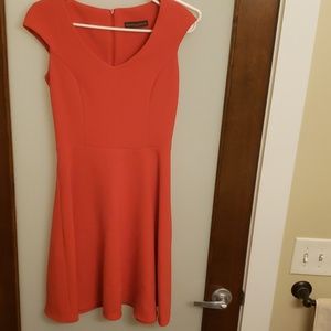 Sandro ferrone orange / Coral dress size 0